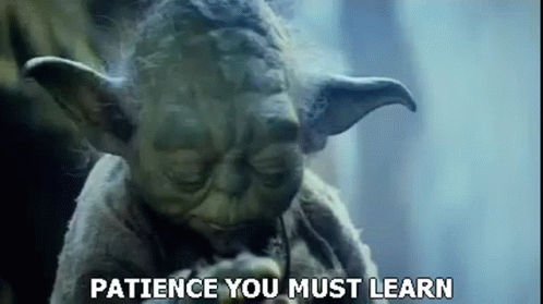 This time, we are in the Star Wars Universe. Yoda meme.